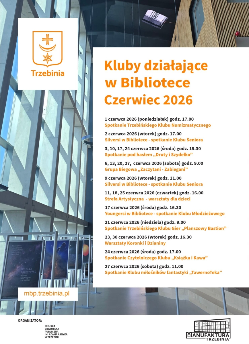 Plakat promujący wydarzenia