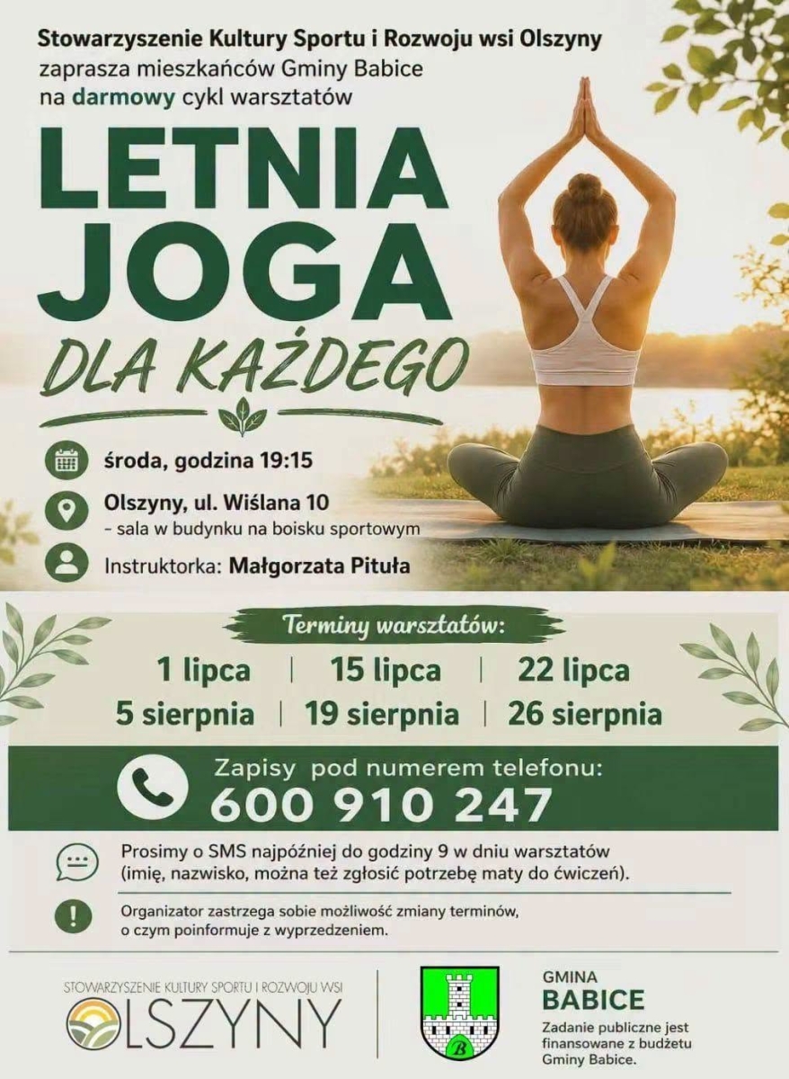 Plakat promujący cykl wydarzeń
