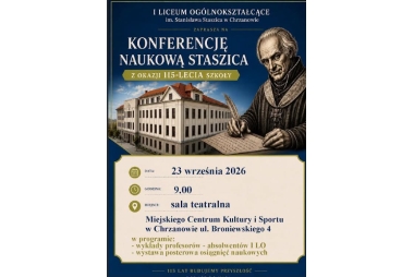 Konferencja Naukowa Staszica z okazji 115-lecia szkoły