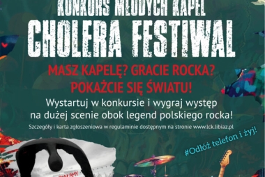Konkurs młodych kapel Cholera Festiwal
