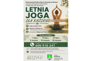 Letnia joga dla każdego