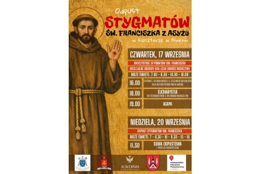 Odpust stygmatów św. Franciszka z Asyżu w klastorze w Alwerni
