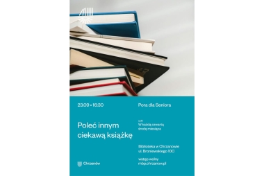 Pora dla Seniora: Poleć innym ciekawą książkę