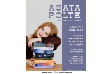 Spotkanie autorskie z Agatą Polte