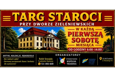 Targ staroci przy dworze zieleniewskich