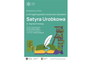 VIII Ogólnopolski Konkurs Literacki pn. „SATYRA UROBKOWA” im. Zbigniewa Tomskiego