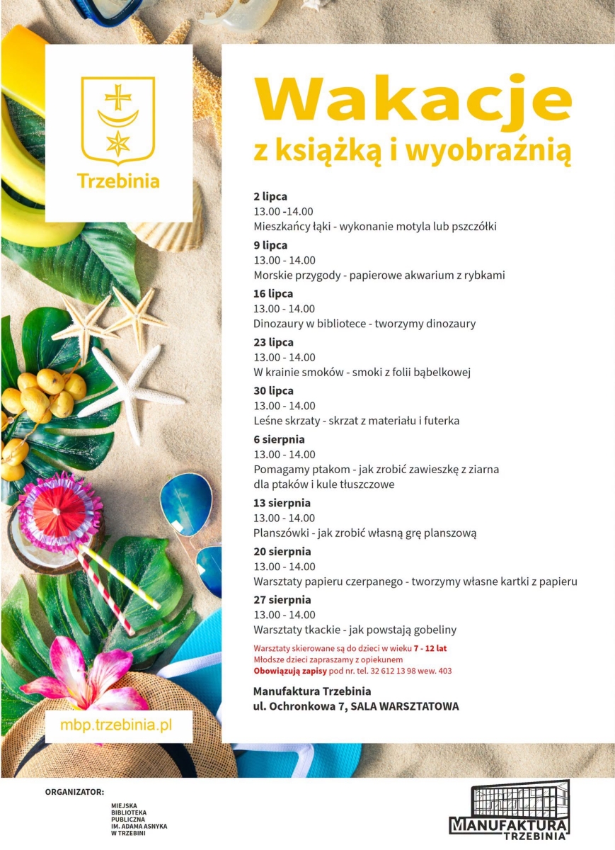Plakat promujący cykl wydarzeń