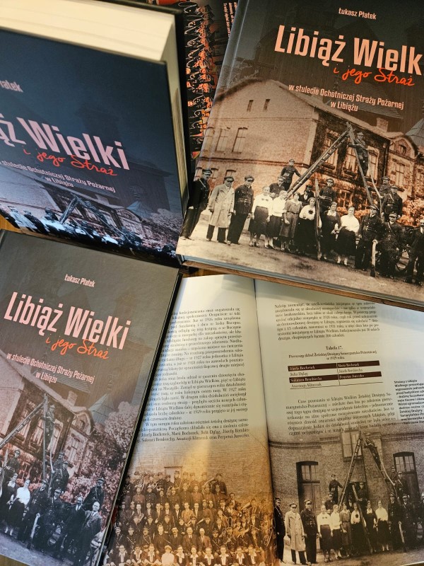 Książka o historii OSP Libiąż