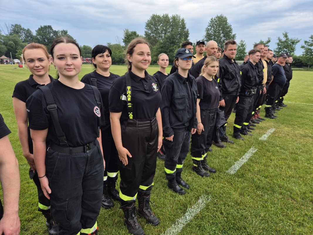 Podczas Zawodów Sportowo - Pożarniczych w Gromcu