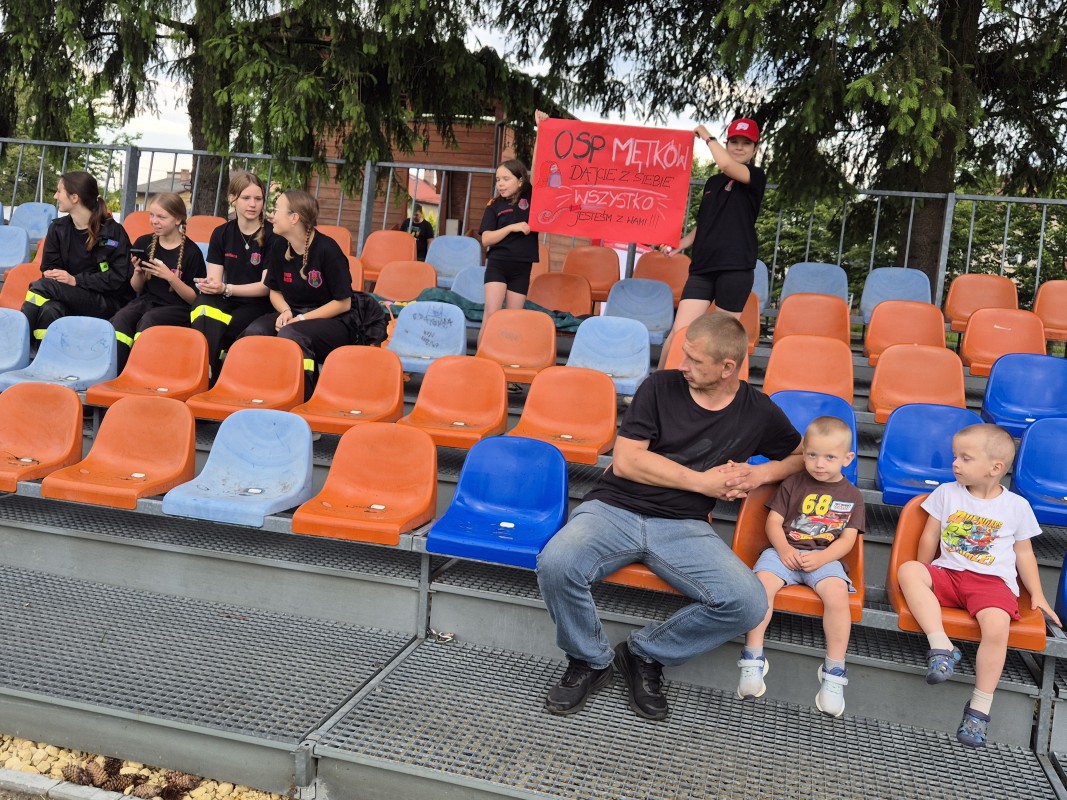 Podczas Zawodów Sportowo - Pożarniczych w Gromcu