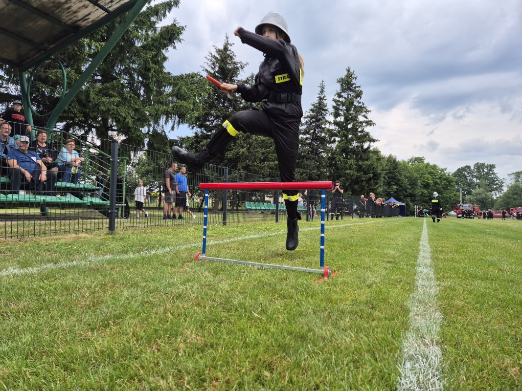 Podczas Zawodów Sportowo - Pożarniczych w Gromcu