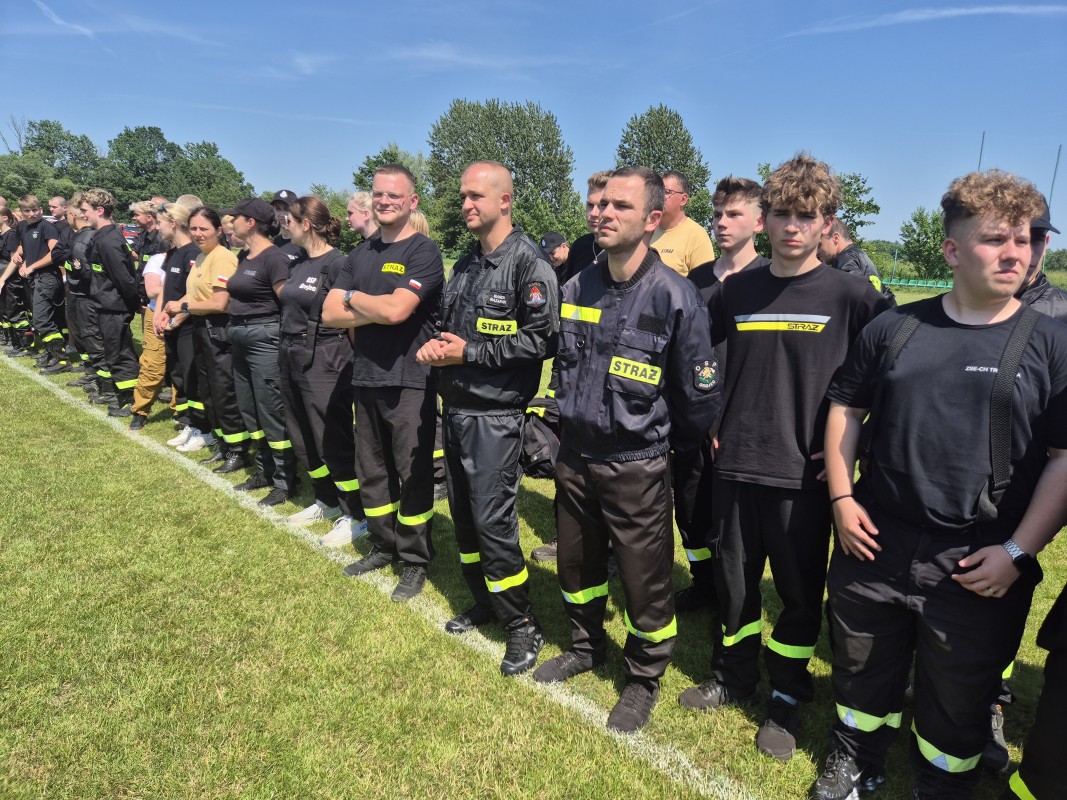 Podczas Zawodów Sportowo - Pożarniczych w Gromcu