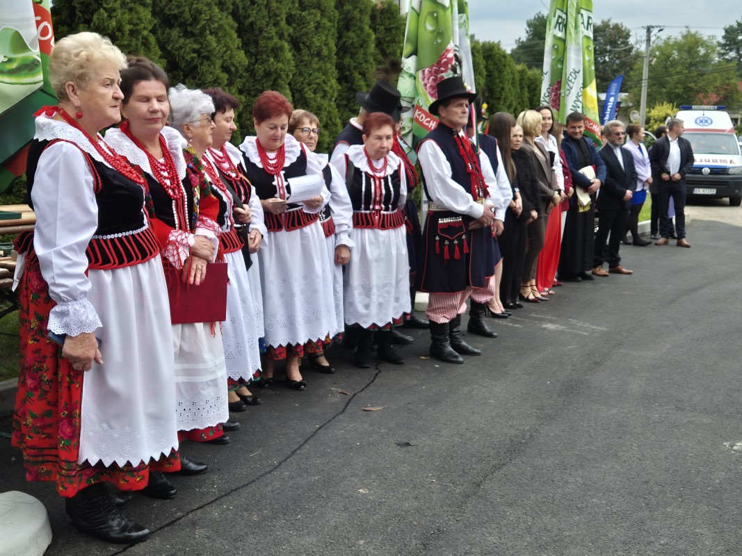 KGW Bolęcin na placu przed remizą 
