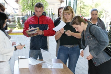 Giełda pracy dla zainteresowanych stażem