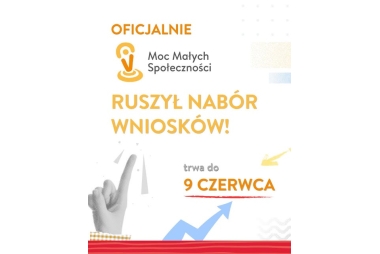 Grafika. Na niej pola tekstowe z informacjami o szczegółach naboru.