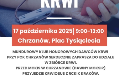 plakat, zdjęcie ręki podczas pobierania krwi