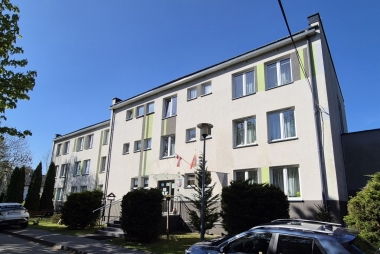 Budynek przedstawiający dom dziecka w Chrzanowie