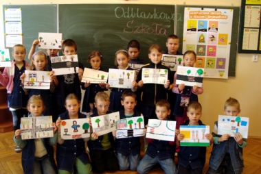 Chrzanowska podstawówka wystartowała w konkursie „Odblaskowa Szkoła"