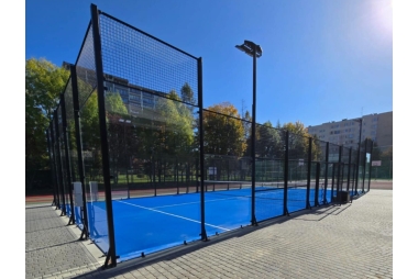 Zdjęcie boiska do padla na kompleksie sportowym