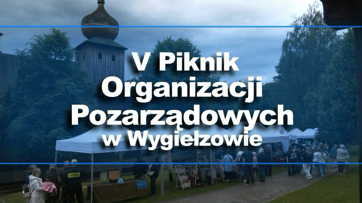 Grafika tytułowa materiału video. 