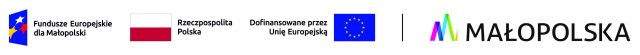 LOGO FUNDUSZE EUROPEJSKIEDLAMAŁOPOLSKI,FLAGA PL, FLAGA UE, LOGOMAŁOPOLSKA